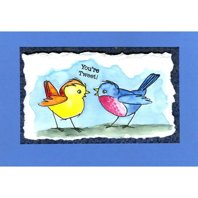 

Sketchy Birds New 4x6inch Transparent Silicone Clear Stamp For Scrapbooking DIY Craft Decoration Soft Stamp Photo Album