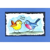 sketchy birds new 4x6inch transparent silicone clear stamp for scrapbooking diy craft decoration soft stamp photo album