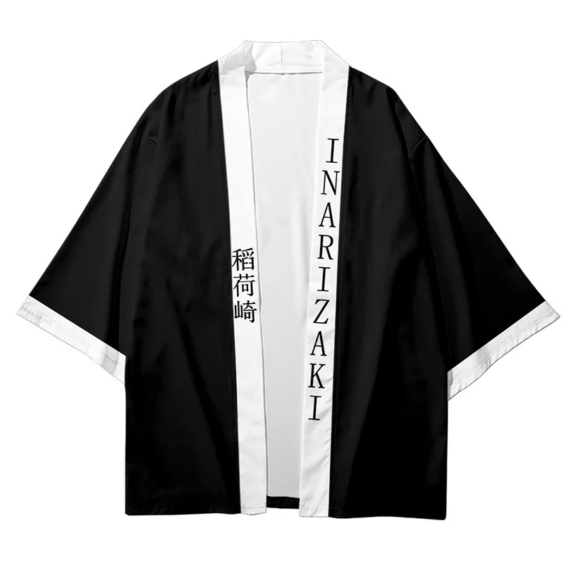 

New Anime Haikyuu!! Ianrizaki Shinsuke Kita Japanese Kimono Miya Atsumu Cosplay Costumes Haori Teens Cardigan Jacket Pajamas