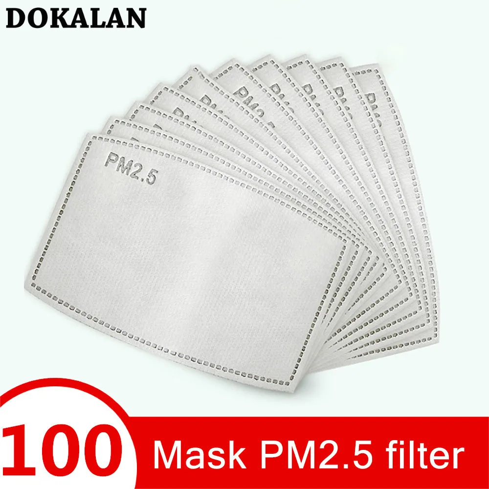 

Маска с фильтром PM2.5, 5 слоев, 100 шт.