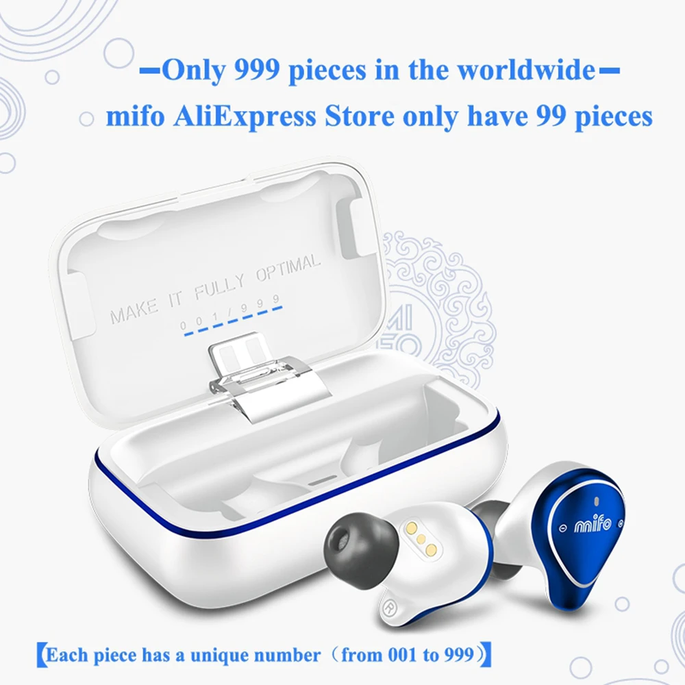 Mifo O5 Global Limits Bluetooth 5 0 сбалансированные арматурные беспроводные наушники