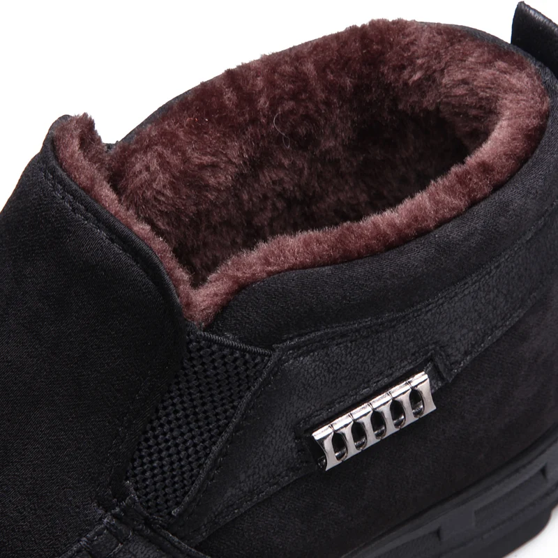 2020 зимние ботинки для мужчин с теплой подкладкой из искусственного меха сапоги