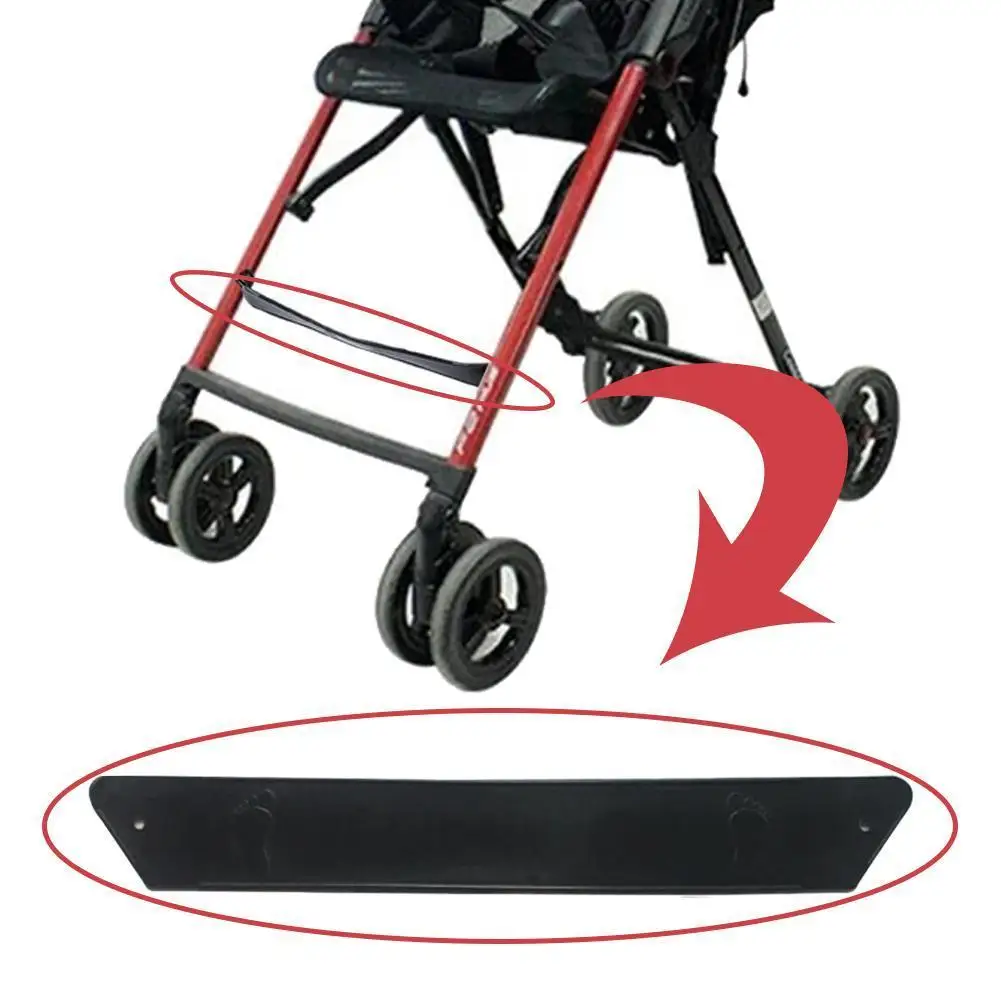 

Pedal Stroller Accessories Baby Carriage Black Plastic Lightweight Non-slip Baby Footstool Non-slip Foot Safety Umbrella Car Ped