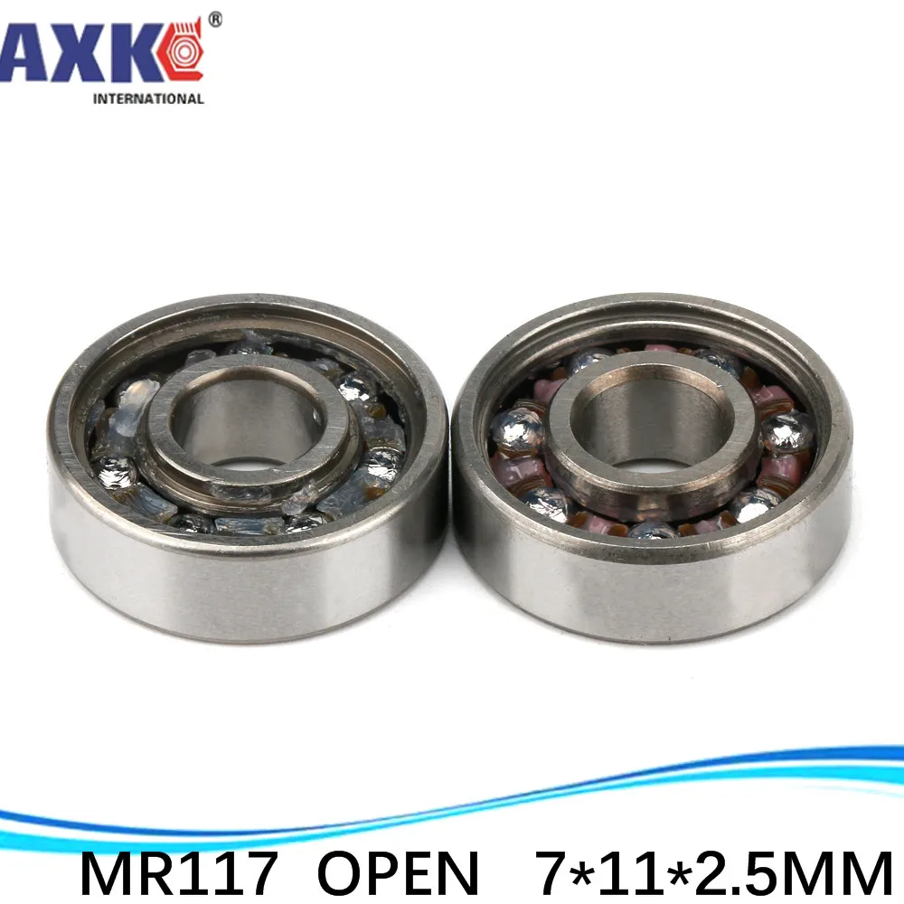 AXK Миниатюрный подшипник MR117 L 1170 OPEN 7*11*2 5 мм для радиоуправляемых хобби и
