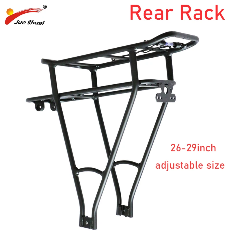 Велосипедный задний каркас регулируемый размер двойная стойка для батарей 26 29