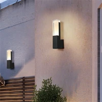 ory outdoor sconce light aluminum led modern wall lamp waterproof ip65 creative decorative for patio garden porch balcony