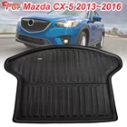 Для Mazda CX-5 CX5 KE 2012 2013 2014 2015 2016 коврик для багажника заднего багажника