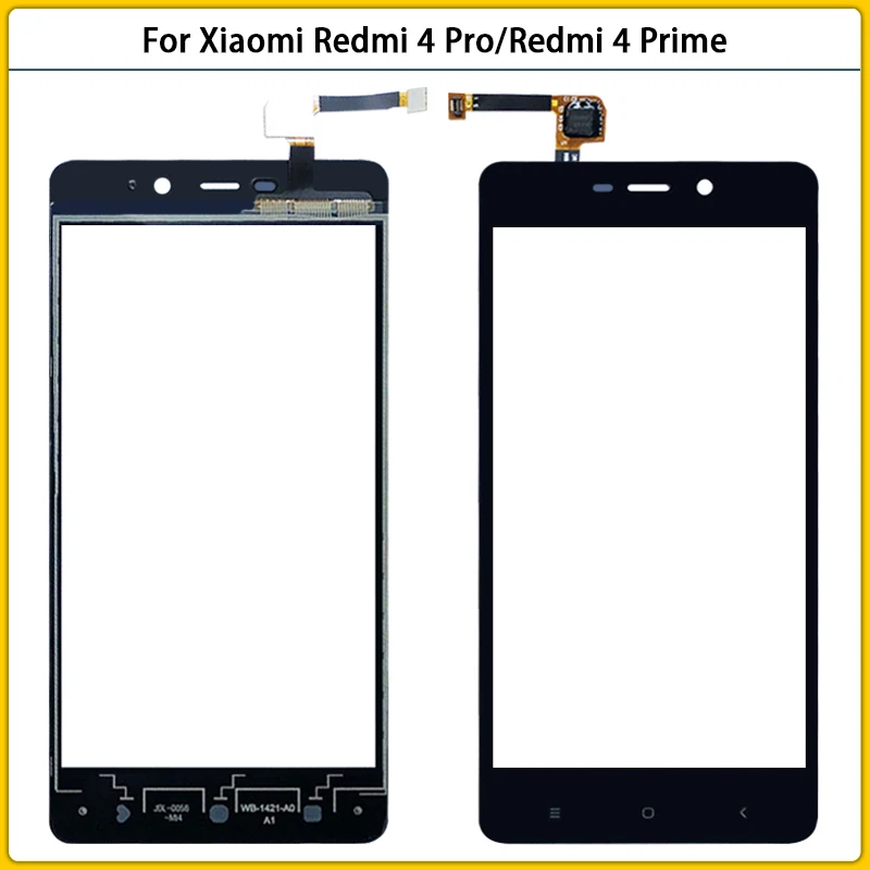 New 5.0'' For Xiaomi Redmi 4 Pro Touch Screen Panel Digitizer Sensor LCD Front Glass For Redmi 4 Pro Touchscreen Cover Replace