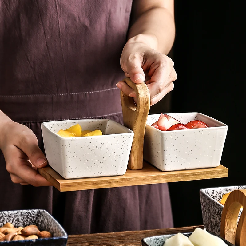 Контейнер для закусок японский в стиле ретро 220 мл | Дом и сад