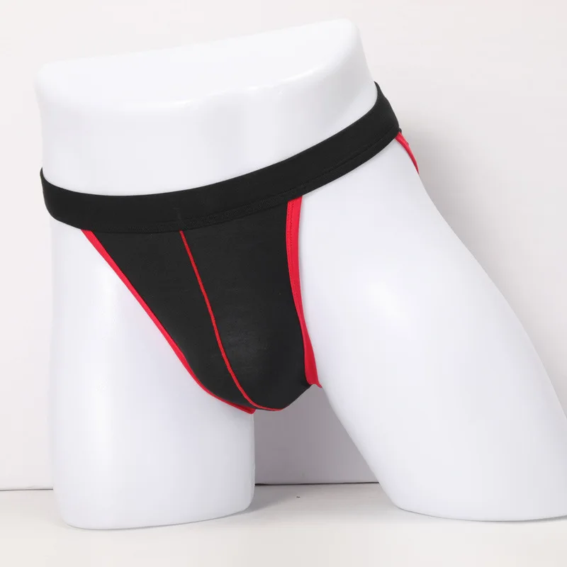 Сексуальное мужское нижнее белье бикини для геев мужские брифы из модала