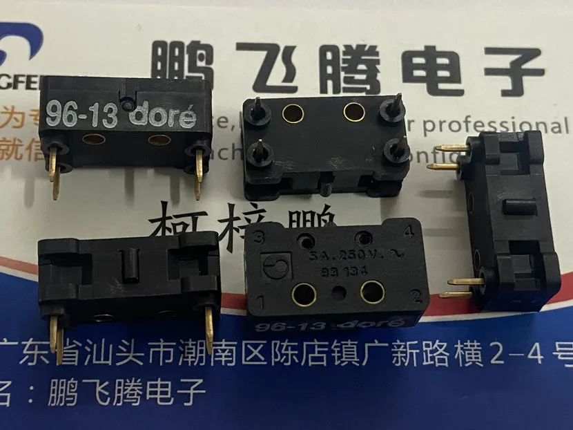 

Original New 100% 83134 small micro switch 4pin side press reset travel switch 5A