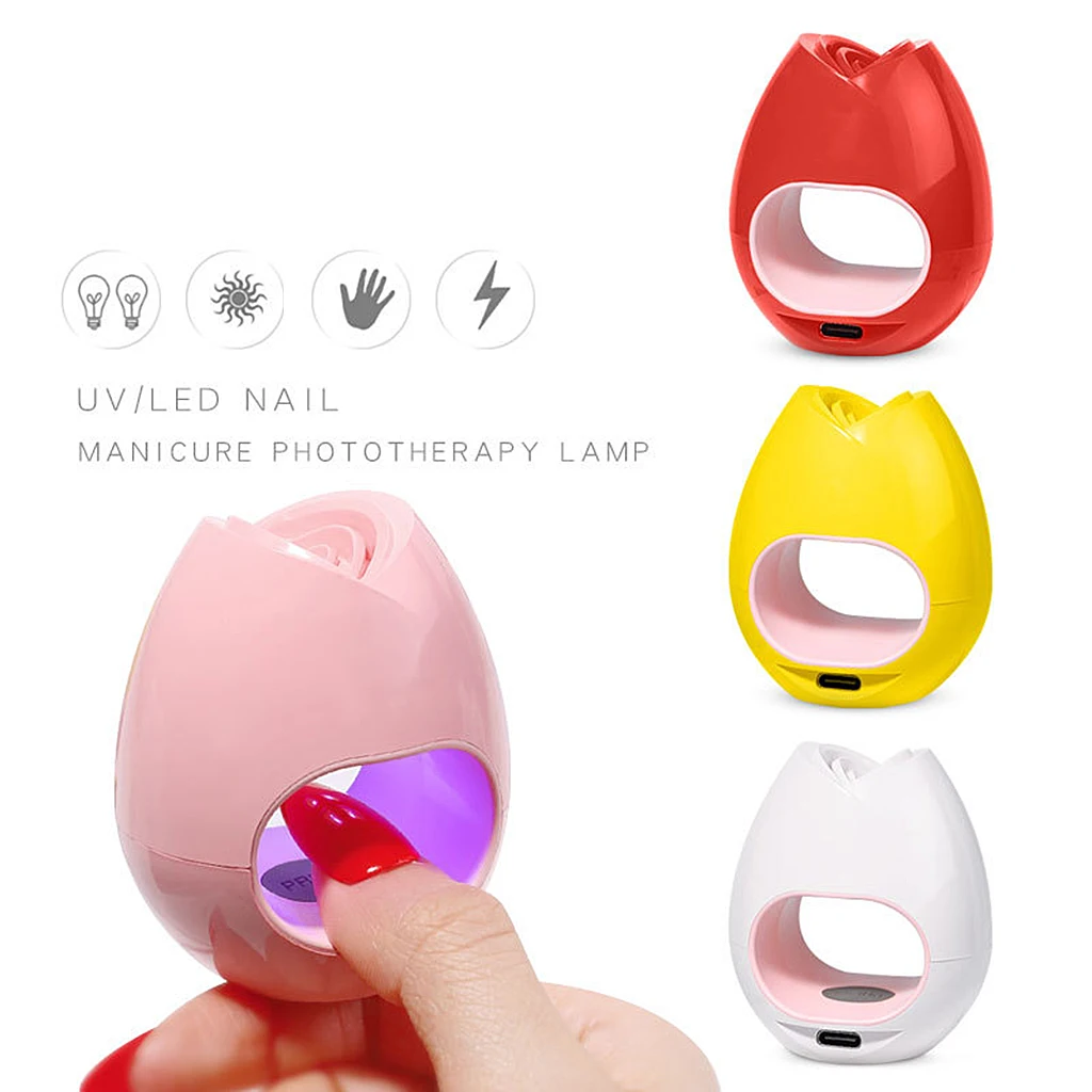 

Mini USB UV LED Lamp Light Gel Nail Art Tool 16W Gel Polish Curing Machine