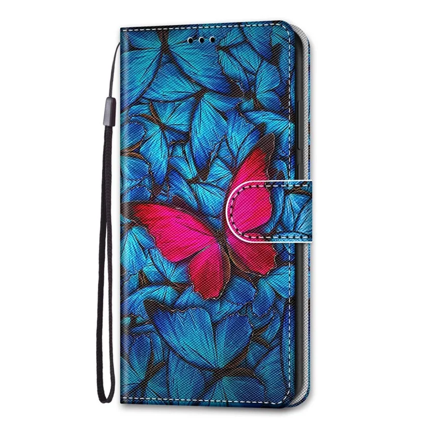 Чехол-книжка из искусственной кожи для Samsung Galaxy S5 S6 S7 S8 S9 S10 Plus E S21 | Мобильные