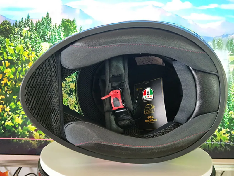 Мотоциклетный шлем для мужчин и женщин противотуманный на все лицо езды по