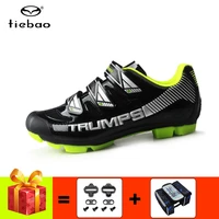 tiebao mountain bike shoes men professional cycling sneakers sapatilha ciclismo mtb self locking breathable riding bicycle shoes