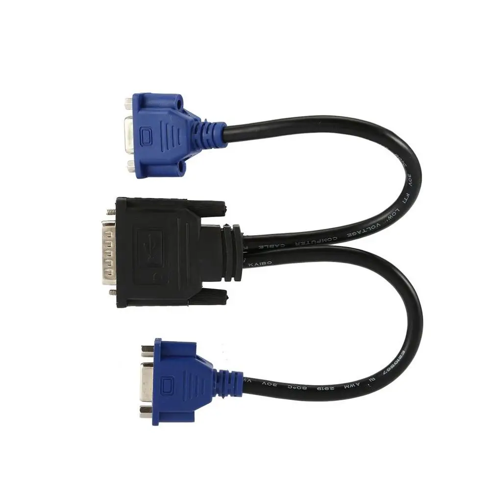 DMS 59 ПМ от до VGA разделитель монитора кабель DMS59 8in 1 X DVI & 《 Дада 》 для переноса