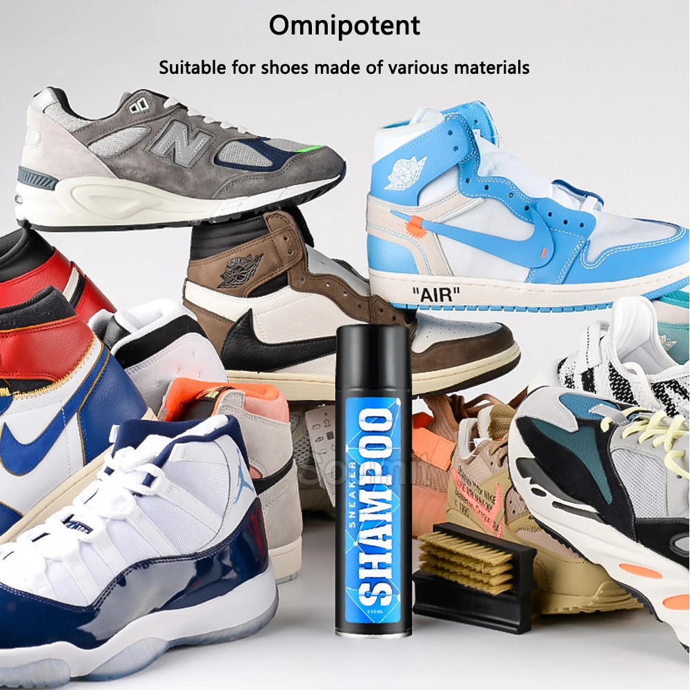 Очиститель обуви для кроссовок очиститель кожаных Брезентовая обувь бега спрей