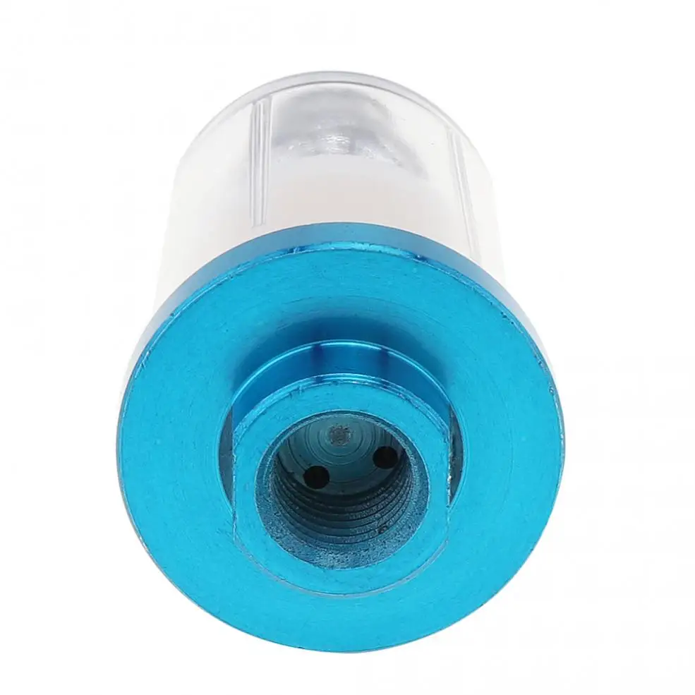 

1/4Blue Pro Mini in Line Air Filter Moisture Water Trap for Paintwork Spray Guns Tool Accessories fit for spray guns and airline