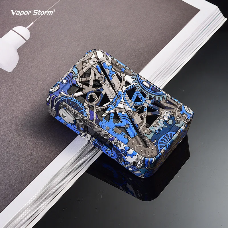 

NEWEST Vapor Storm 230 Bypass 200W VW TC Box Mod Vapes Fashion Mod Support Dual 18650 Battery Electronic Cigarette RDA RBA RDTA