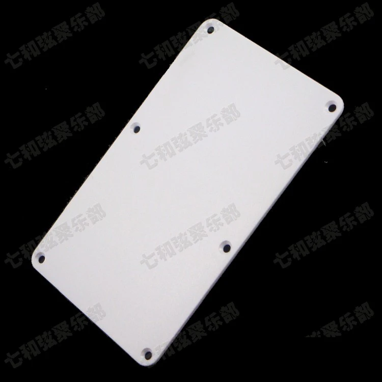 

White Guitar Cavity Cover Spring Cover Back Plate Wiring Cover for Electric Guitar (HG-ZL-1019-WT-1)