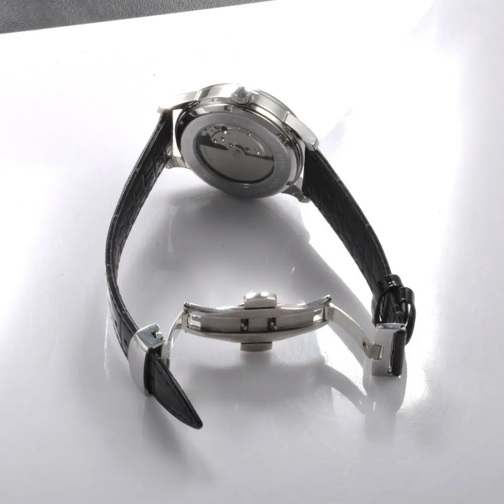 

Corgeut Mens Watch 40mm Saphirglass black dial Japan Miyota 8215 Automatisch Mechanical Herren WristWatch Men Waterproof Fashion