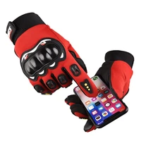 motorcycle gloves protective joint outdoor sports riding breathable non slip long finger touch screen full finger gloves