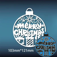metal dies christmas lamp for 2020 new stencils diy scrapbooking paper cards craft making new craft decoration 103121mm