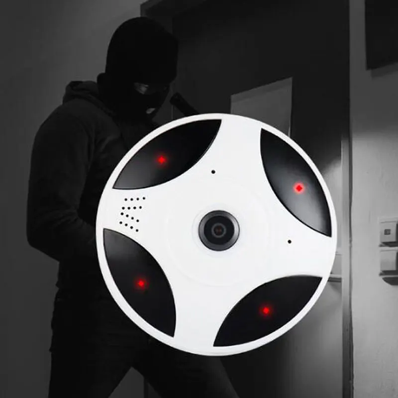 1080P Full HD Беспроводная камера 360 Wi Fi IP видеонаблюдения сетевое видеонаблюдение