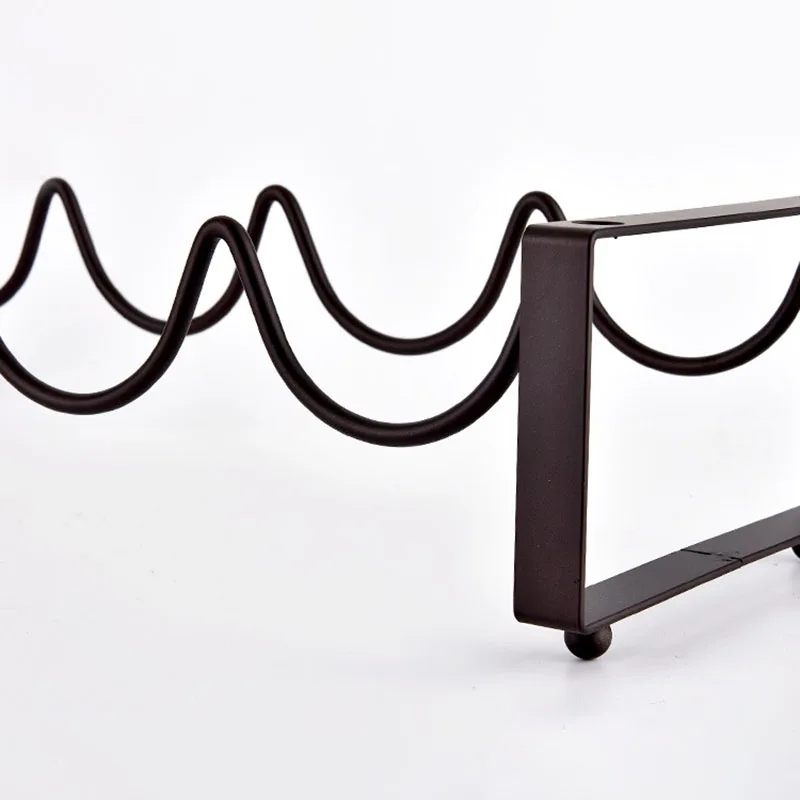 Стойка для красного вина европейский стиль кованое железо украшение ресторана