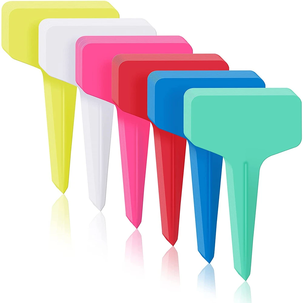 30 шт. Т-образные пластиковые бирки для растений 7-10 см | Дом и сад