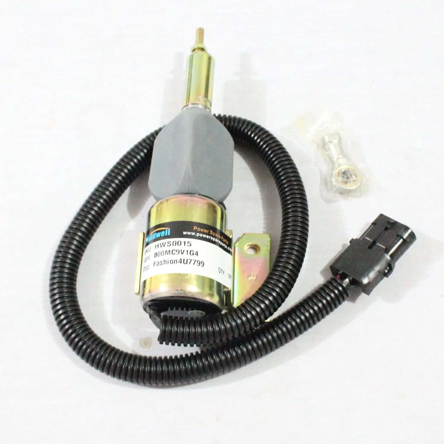 

Holdwell Replace Shutdown Flameout Solenoid 3935431 for Cummins 6BT 5.9L SA-4755-12