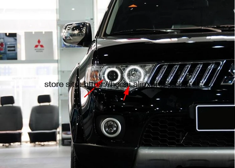 HochiTech ультра яркий SMD белый светодиод ангельские глазки halo Кольцо комплект DRL для