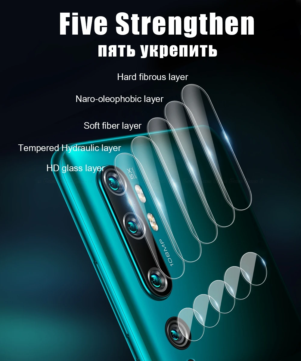 Защитная пленка из закаленного стекла для задней камеры Xiaomi mi 9T 9 SE 8 A3 A2 Lite 6X Max 3 Red mi Note 8T 5 6 7 Pro F1 10