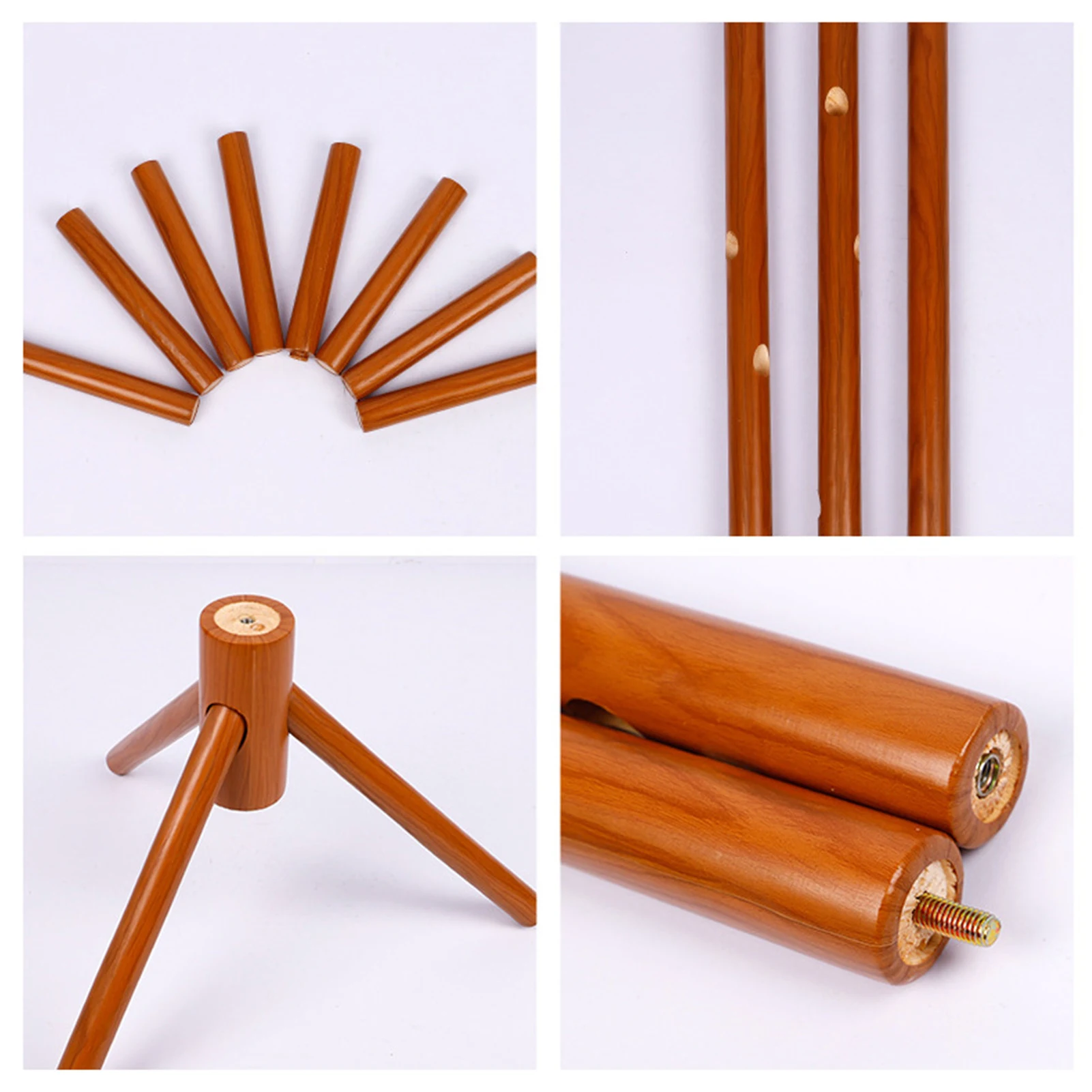 Деревянная вешалка напольные вешалки для пальто 6/7 крючков домашняя мебель