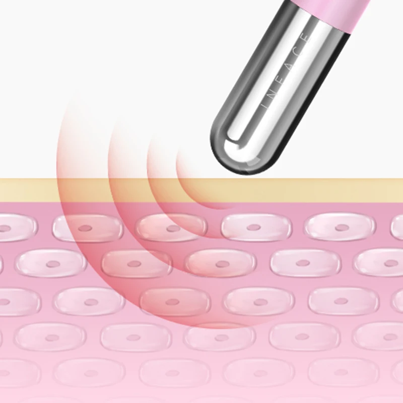 Электрический вибрирующий массажер для глаз Inface антивозрастной Массажер кожи