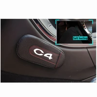for citroen c4 soft leather leg cushion knee pad armrest pad seat supports car seat accessories