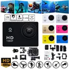 2021 новая Экшн-камера 12MP HD 1080P 32GB 140D Подводная Водонепроницаемая камера на шлем Vedio Go Sports Pro Cam Mini DV видеокамера