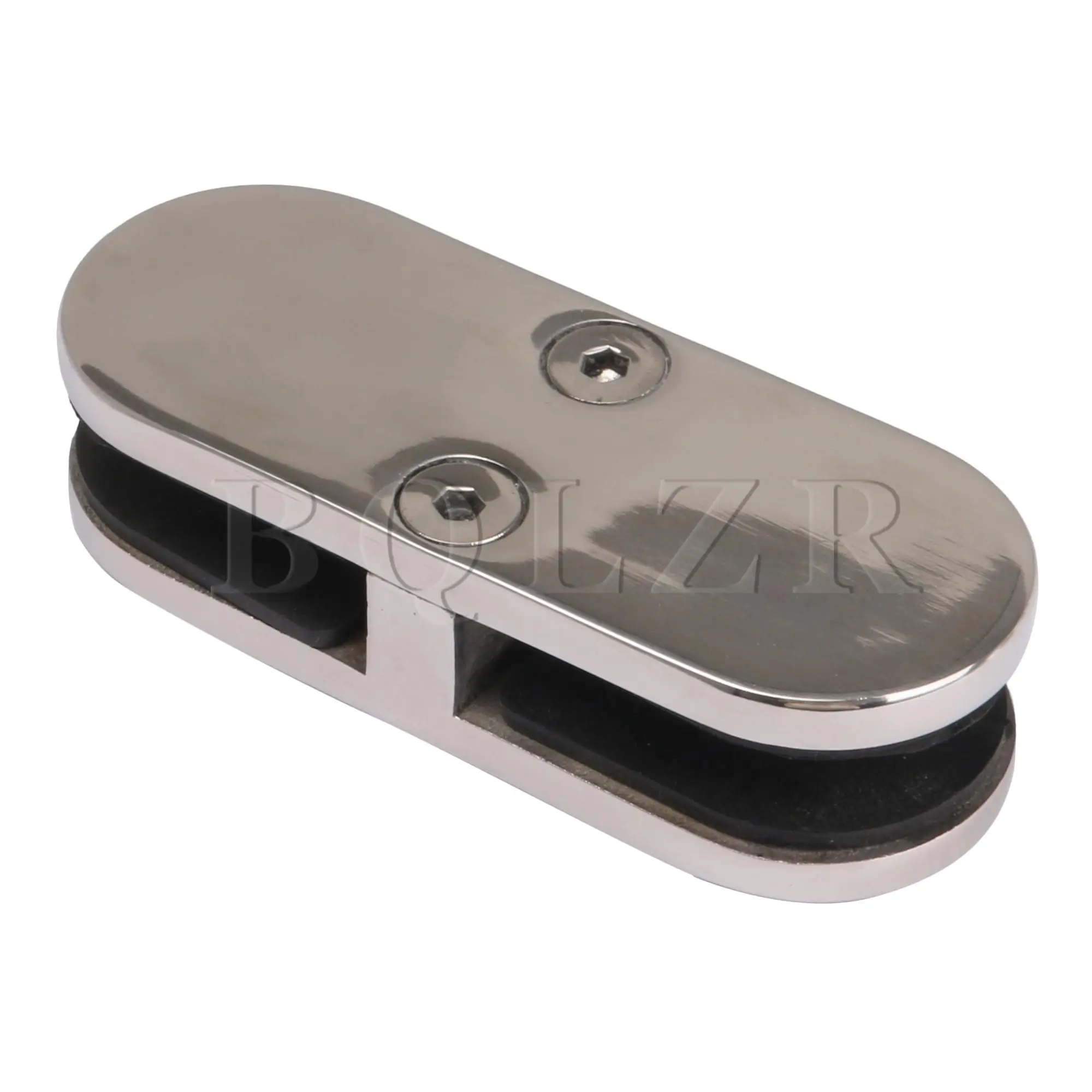 

BQLZR Stainless Steel Glass to Glass Bracket Railing Clamps for Pool Fence