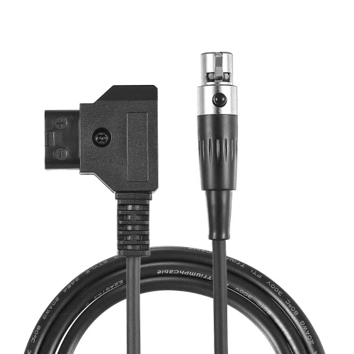 D-Tap штекер (жестяным) Мини-XLR 4-контактный кабель прямой шнур 100 см Длина для VFM 5 6 inch