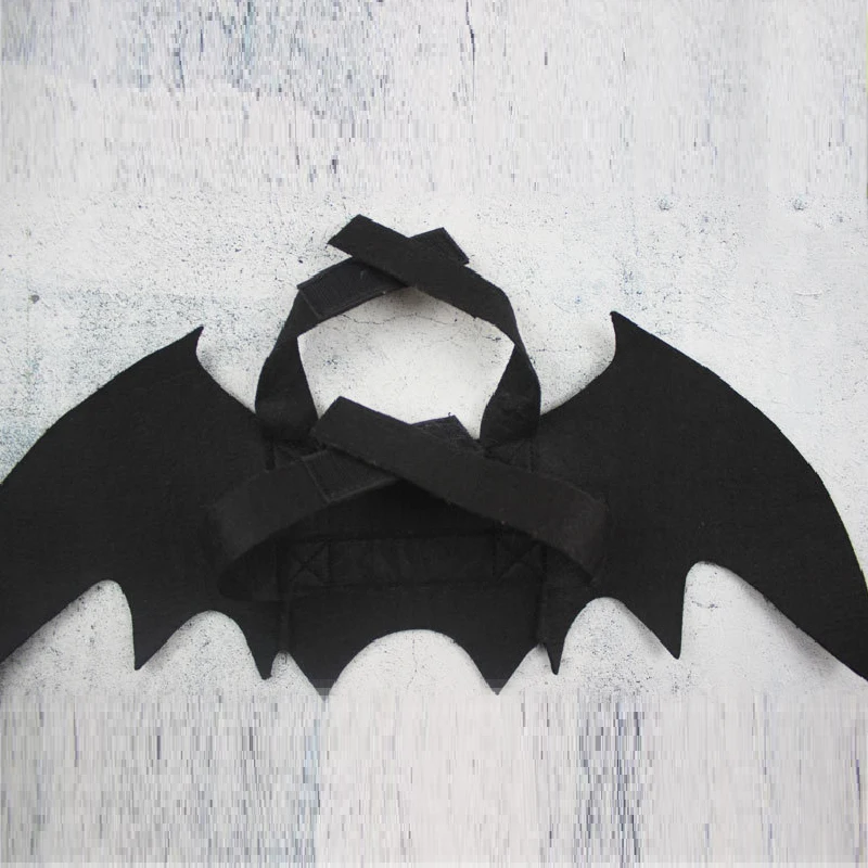 Милый костюм кошки на Хэллоуин забавные креативные крылья летучая мышь