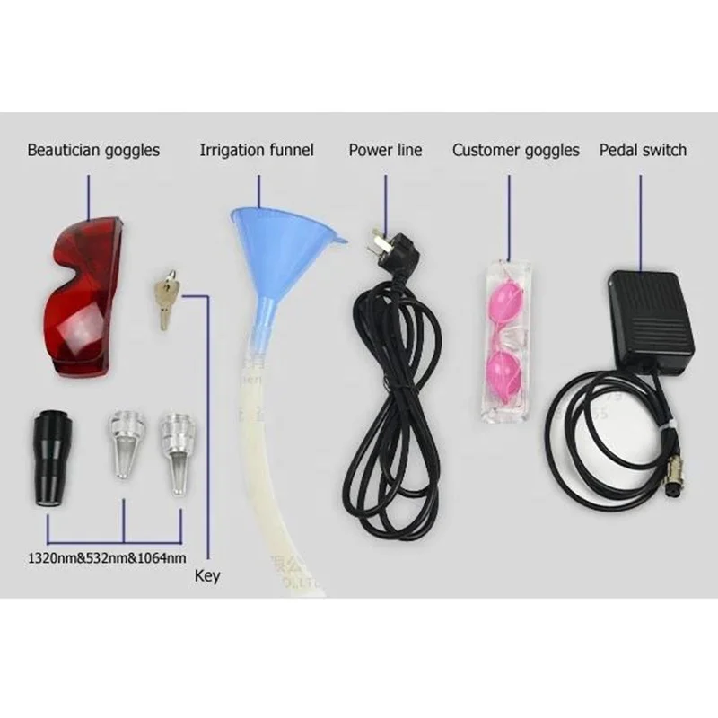 Аппарат для салона красоты лазер удаления татуировок|Устройство ухода за кожей