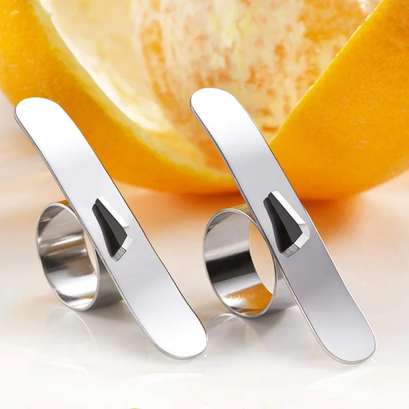 

Stainless Steel Orange Peeler Lemon Grapefruits Citrus Peelers Durable Home Fruit Peeling Device Gadgets Kitchen Accessories