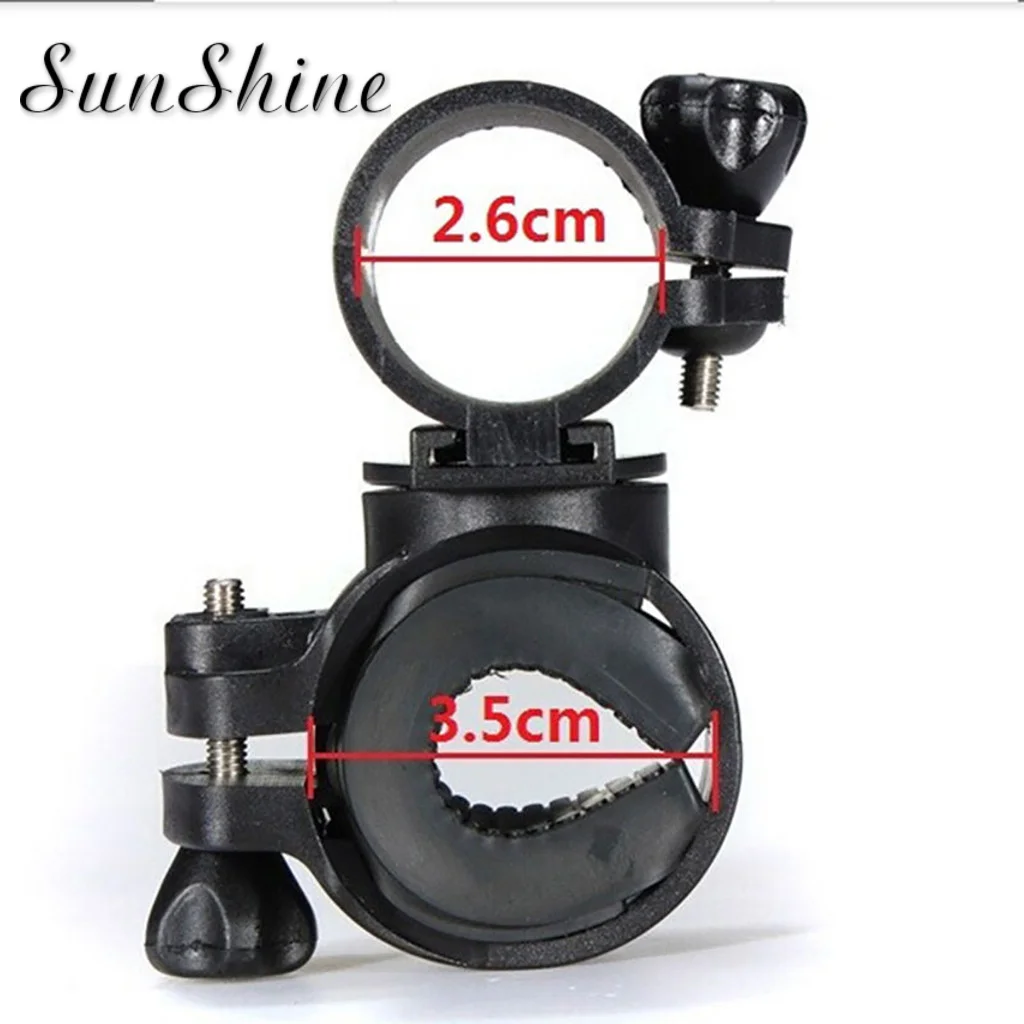 Фонарь зажим Крепление для велосипеда передняя светильник кронштейн вспышки