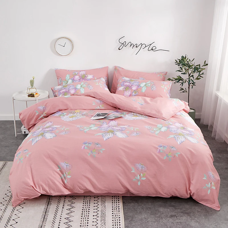 Чистый хлопок домашний текстиль комплект постельного белья пасторальный набор