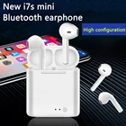 Новые беспроводные наушники I7s мини-наушник Bluetooth Tws, Спортивные Беспроводные наушники Handsfree с зарядным устройством для телефона