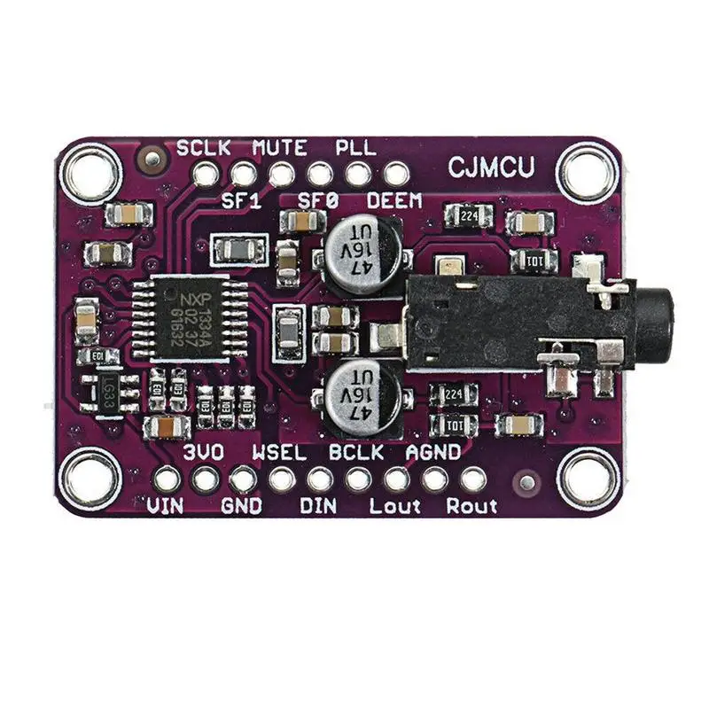 Модуль Dac ID 3 A I2s плата разработки аудио для v 5v модуль стереоплаты декодер O2D1|ЦАП| |