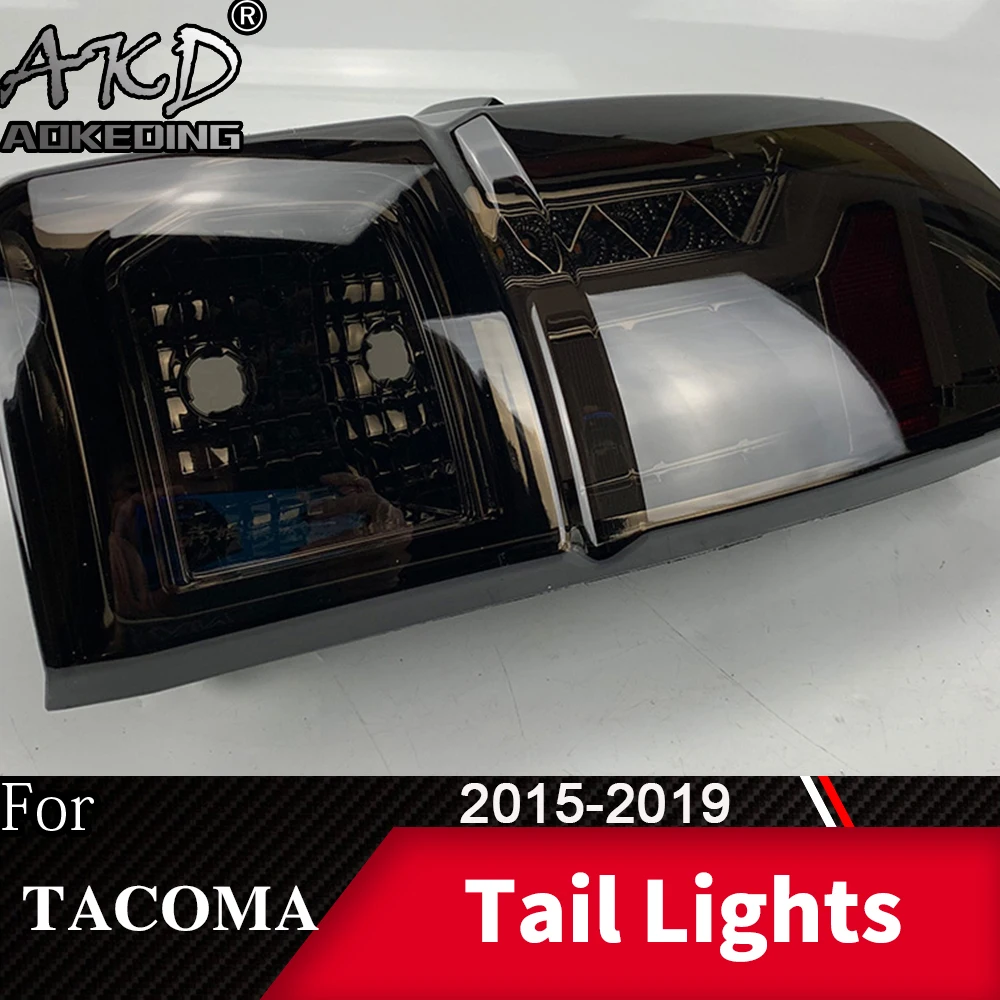 

For Car Toyota Tacoma 2015-2020 Tail Lamp LED Fog Lights Day Running Light DRL Tuning Car Accessories Tacoma Tail Lights