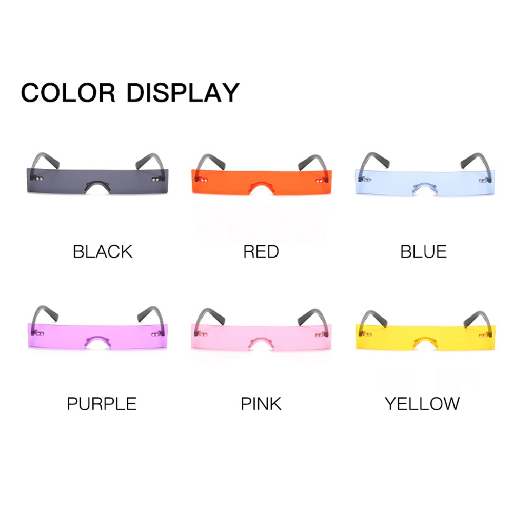 

New Rectangle Sunglasses Women 2020 Fashion Luxury Brand Designer Red Pink Clear Small Lens Personality Sun Glasses Shades UV400