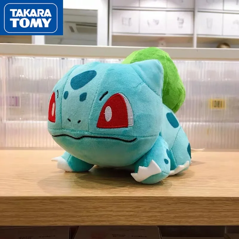 

TAKARA TOMY Pokemon Plush Toy Character Doll Fire Dragon Squirtle Bulbasaur Pikachu Plush Doll Premium Toy Children's Gift