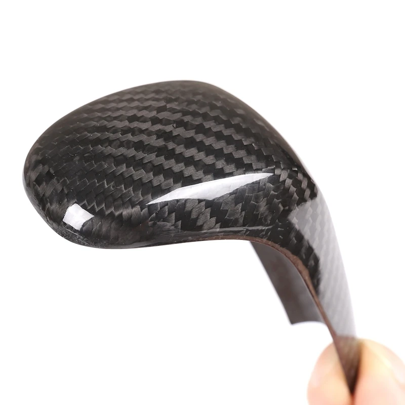 Ручка переключения передач из натурального углеродного волокна накладка на